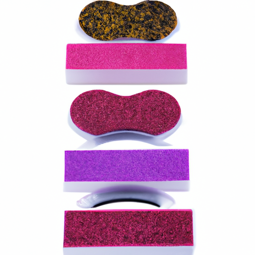 4 Sides Scrub Buffer For Gel Nails Nails Nail Gloss Polishing Filter Set