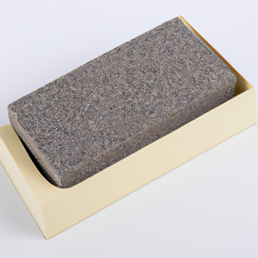 Brand new natural nail cotton block salon smooth nail file gravel Chinese supplier,